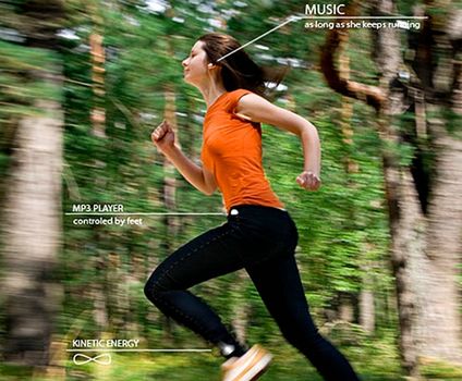 Kinetyczny odtwarzacz MP3 3