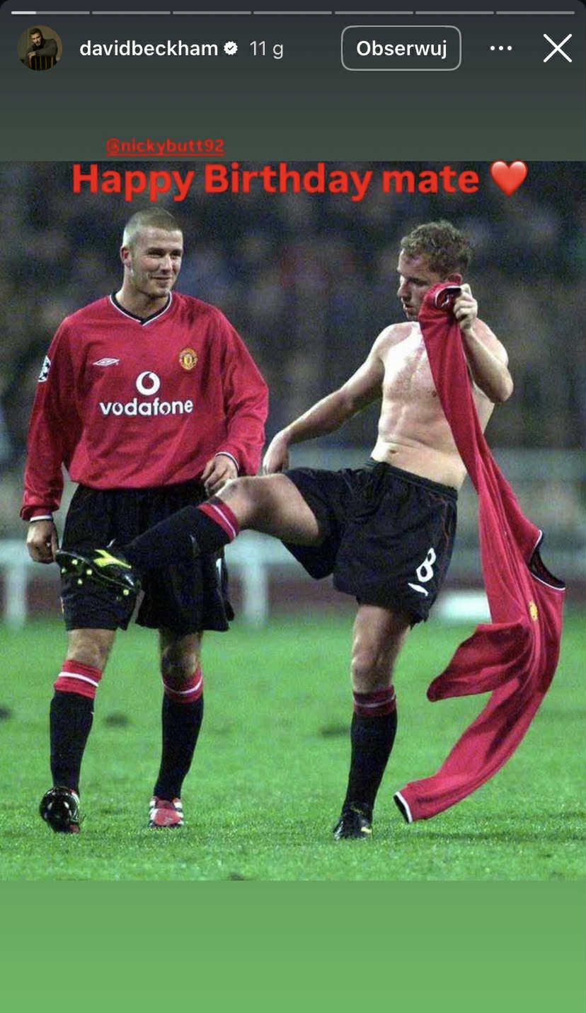 Nowy post Davida Beckhama