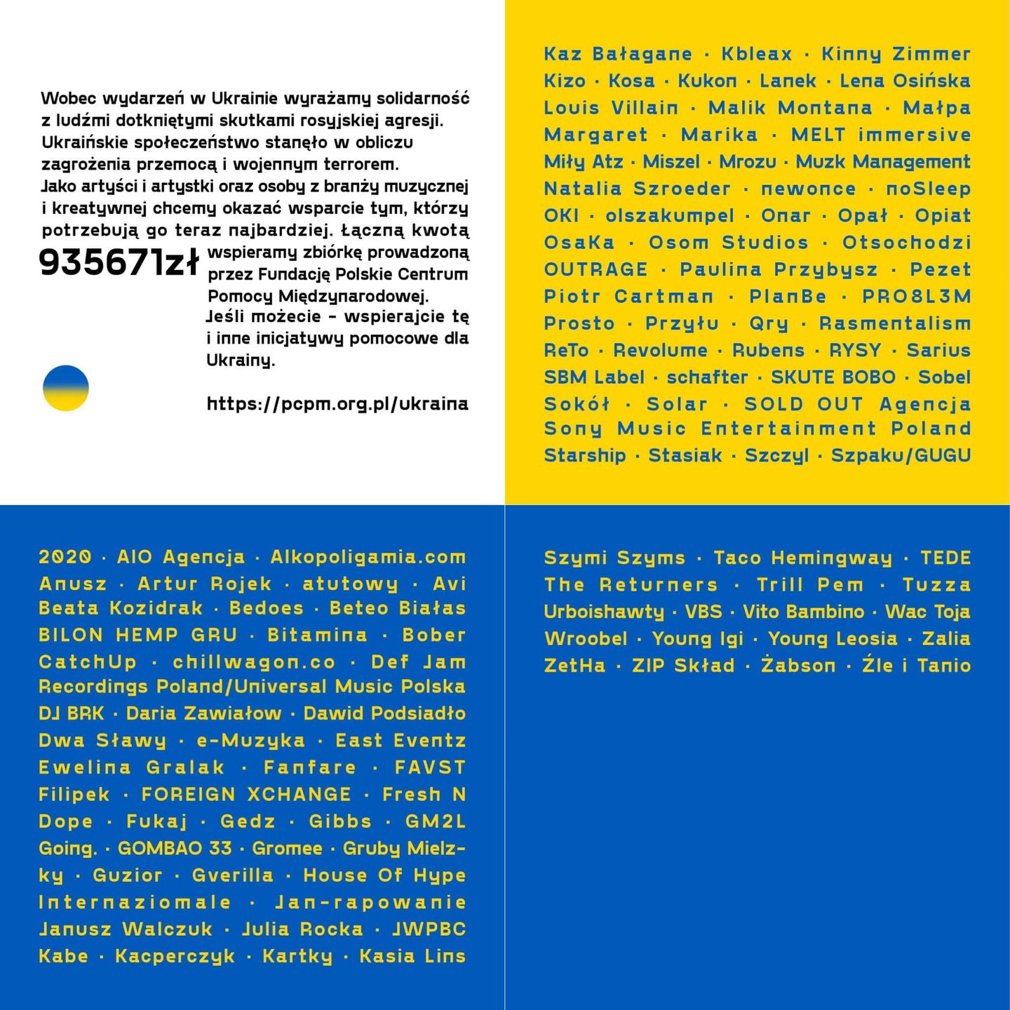 Polscy muzycy pomagają Ukrainie 