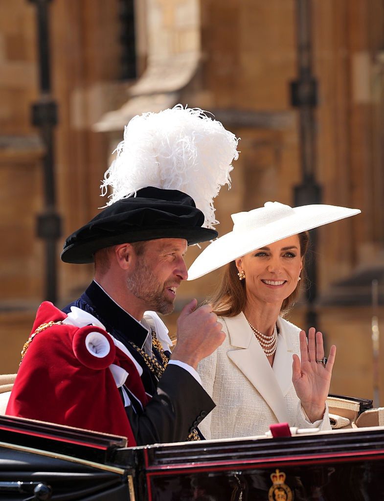 Księżna Kate podczas ceremonii Orderu Podwiązki