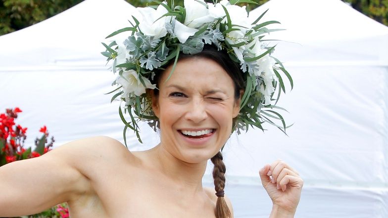 Katarzyna Kępka pokazała niestandardową choinkę