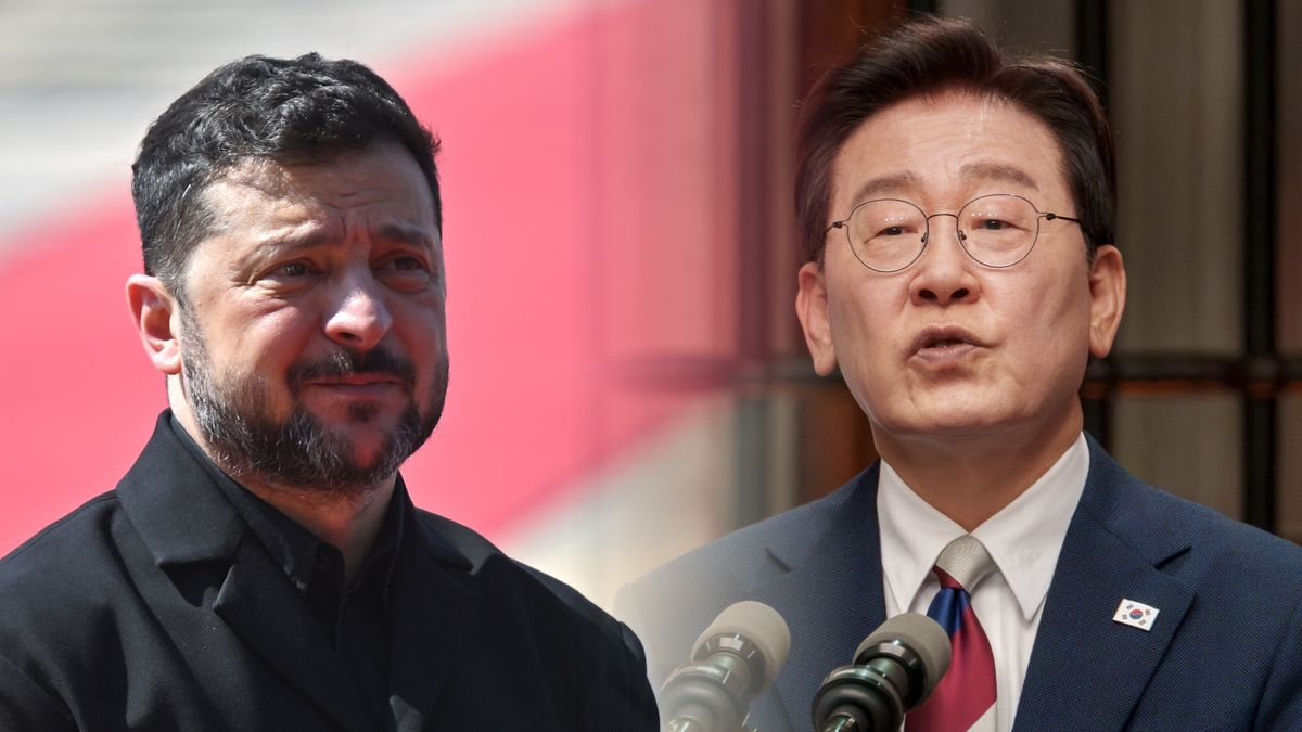 Wołodymyr Zełensky, Lee Jae-myung