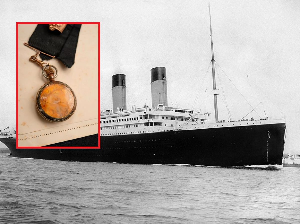 Wskazówki zatrzymały się, gdy Titanic zatonął. Ten zegarek można kupić