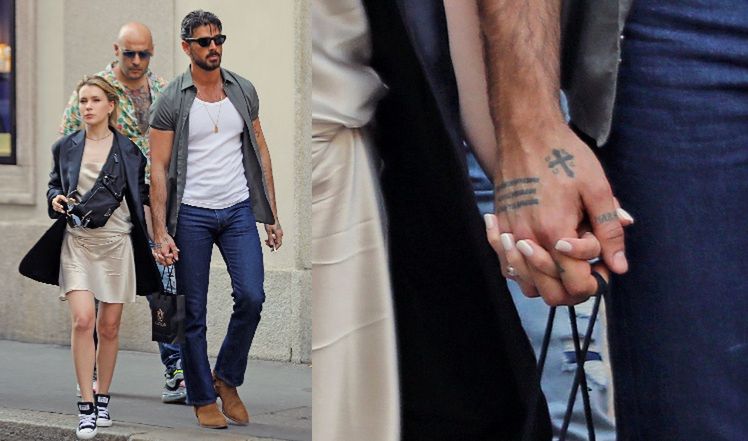 Anna Maria-Sieklucka i Michele Morrone 