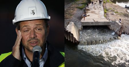 Awaria oczyszczalni ścieków "Czajka". Wiceminister klimatu: "Do Wisły wpada obecnie około 3 metrów sześciennych ścieków NA SEKUNDĘ"