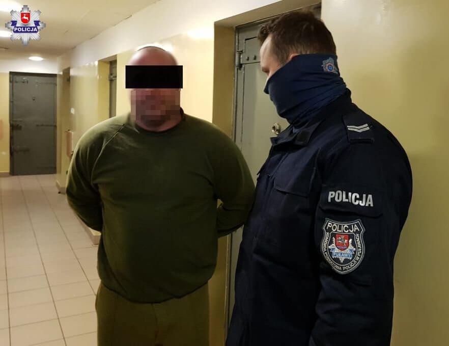 Napad na sklep jubilerski w Rykach | fot. KPP Ryki