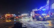 Wielkopolska: Duży pożar. Z ogniem walczy wiele zastępów strażackich