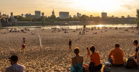 Warszawa. Pogoda na weekend. Będzie słonecznie