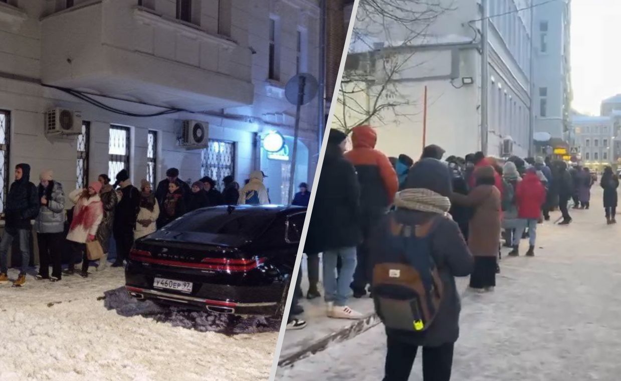 Russia rallies: Thousands sign for anti-war candidate Boris Nadezhdin ahead of March election