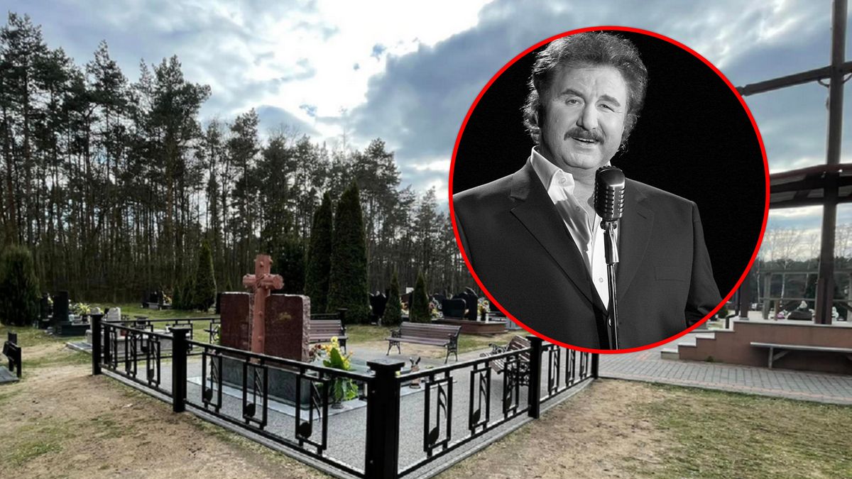 Grób Krzysztofa Krawczyka został ogrodzony.