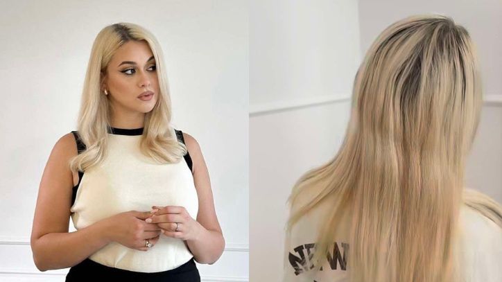 Sylwia Przybysz przedłużyła włosy i przefarbowała je na ciemny b