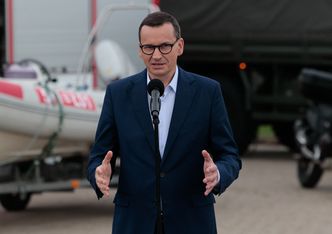 Morawiecki straszy, że Tusk zabierze 14. emeryturę. "To byłaby pierwsza decyzja"