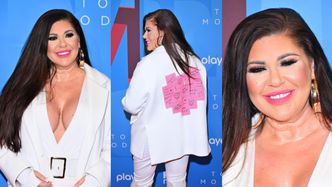 Iwona Węgrowska i jej okazały biust meldują się na finale "Top Model" (ZDJĘCIA)