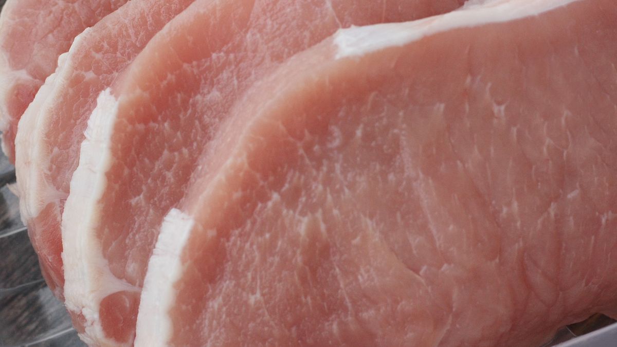 Schab pokrojony w plastry