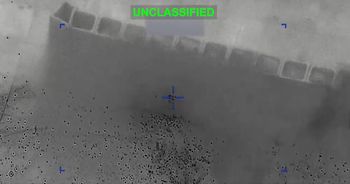 Pokazali nagranie. Dron Iranu rozpadł się w drobny mak