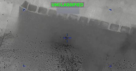 Pokazali nagranie. Dron Iranu rozpadł się w drobny mak