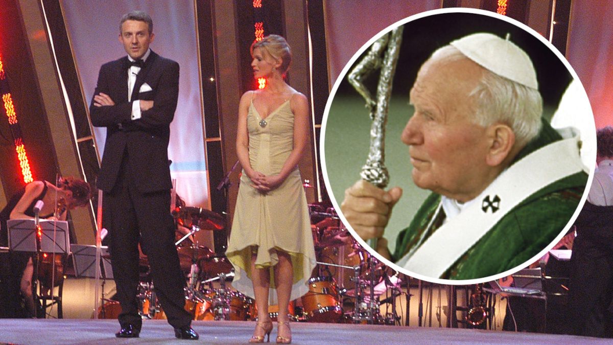 Prowadzący "Taniec z gwiazdami" (na zdjęciu w miniaturze: papież
