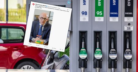 Prezes Orlenu wyjaśnia wysokie ceny diesla. Posłużył się klockami LEGO