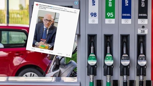 Prezes Orlenu wyjaśnia wysokie ceny diesla. Posłużył się klockami LEGO