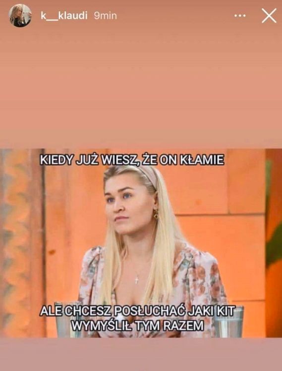 Instastories Klaudii z "Rolnik szuka żony"