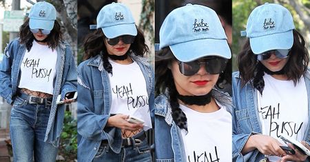 #TRENDY: Dżinsowy total look Vanessy Hudgens