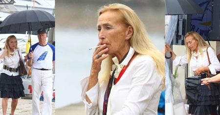 "Naturalna" Bogumiła Wander spaceruje z mężem i torbą Louis Vuitton za 5 TYSIĘCY (ZDJĘCIA)