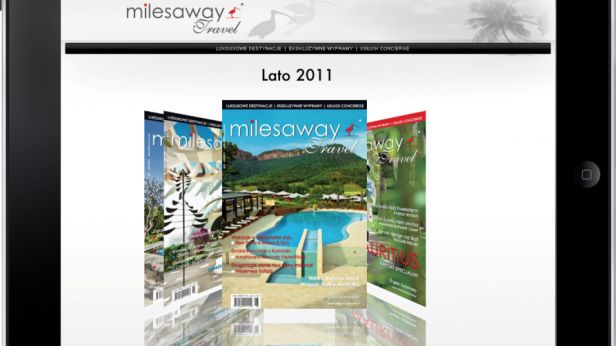 Magazyn Milesaway Travel dostępny na iPada 1