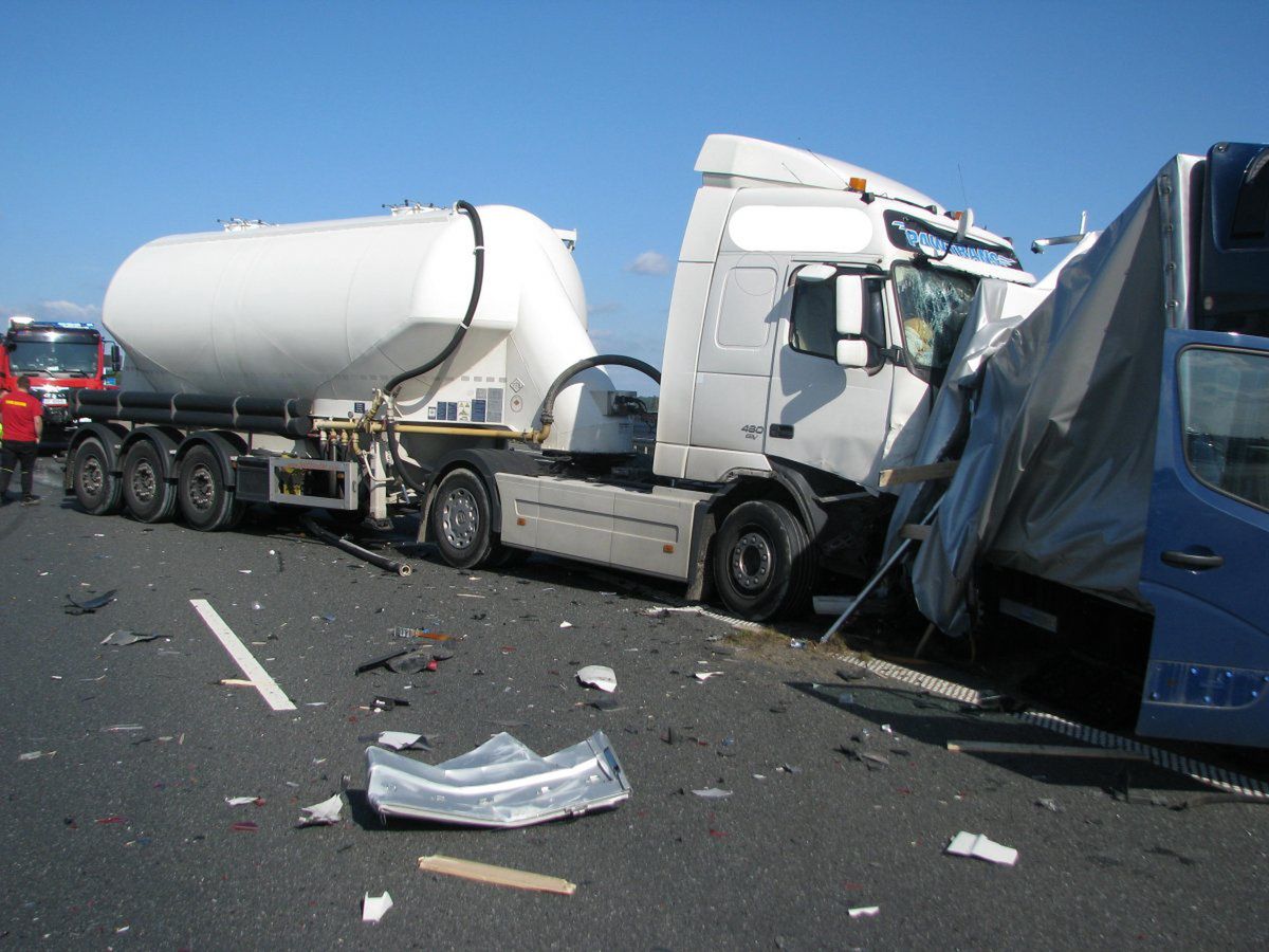 Koszmarny karambol na autostradzie A4 