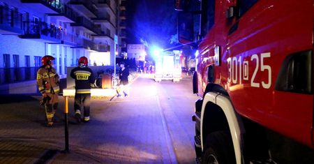 Wybuch w piwnicy bloku. Ewakuowano blisko 50 osób