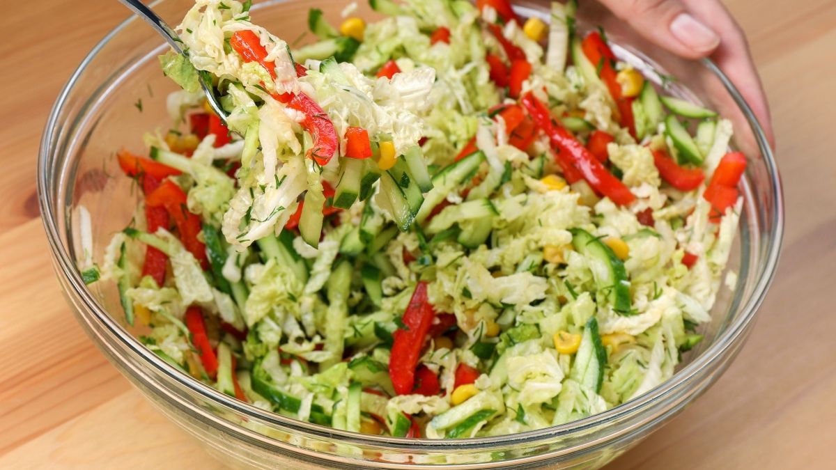 Surówka z kapusty pekińskiej