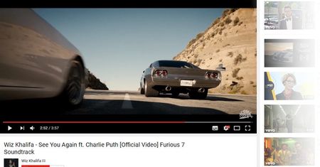 Nowy rekord na YouTube - See You Again (z prawie 3 mld wyświetleń)