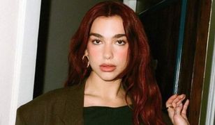 Hitowa koloryzacja na zimę. "Cherry red" lansuje Dua Lipa