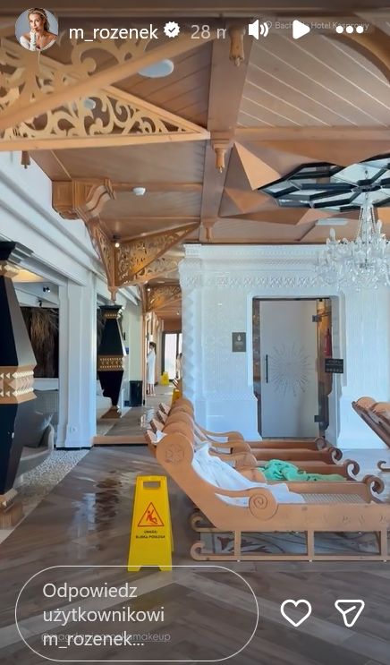 Poświąteczny wypoczynek Małgorzaty Rozenek