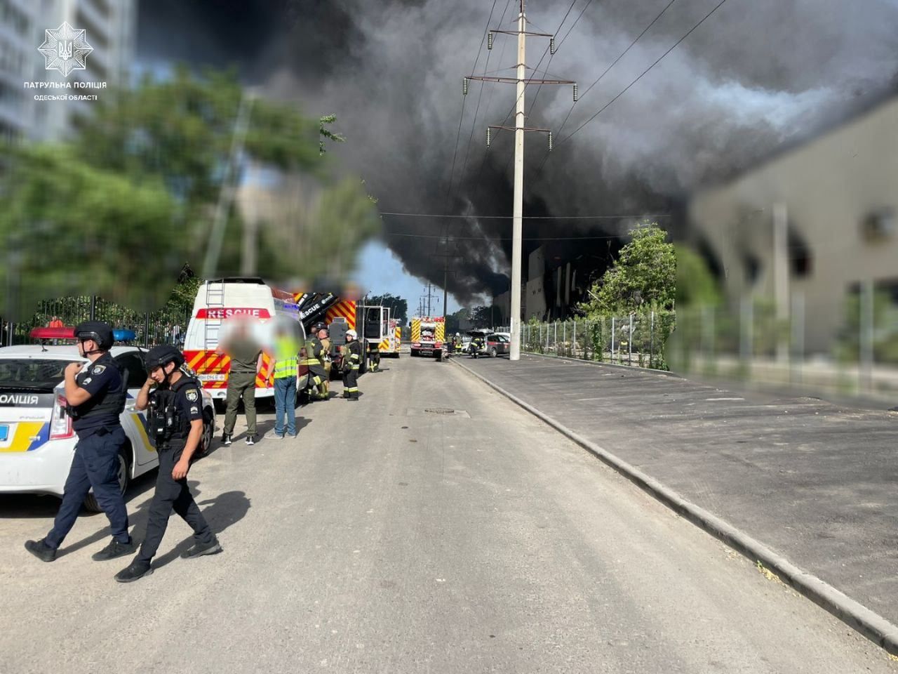 Silna eksplozja w Odessie. "Uderzenie w infrastrukturę cywilną"
