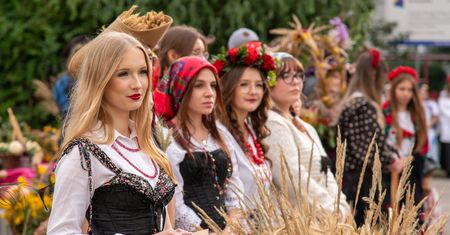 Pierwsze dożynki w pilskiej Budowlance. Było kolorowo!