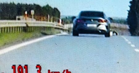 Nowa Sól: Niebezpieczna prędkość na drodze ekspresowej. Kierowca BMW miał na liczniku prawie 200