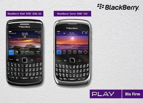 Smartfony BlackBerry dostępne w sieci Play 1