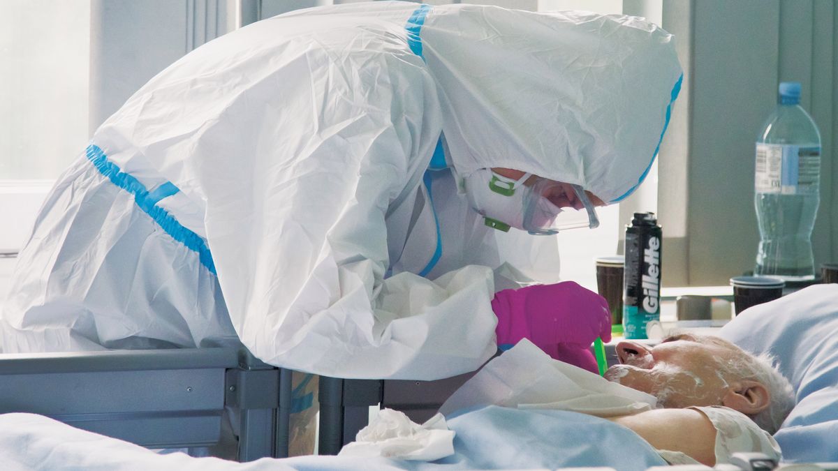 Koronawirus w Polsce. Strefa Zero, czyli Wojewódzki Szpital Specjalistyczny MEGREZ w Tychach okiem Wiktorii Kot 1