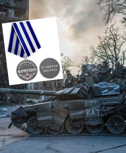 Rosjanie już opracowali projekt medalu za zdobycie Mariupola. "Tworzą iluzję. Opór trwa"