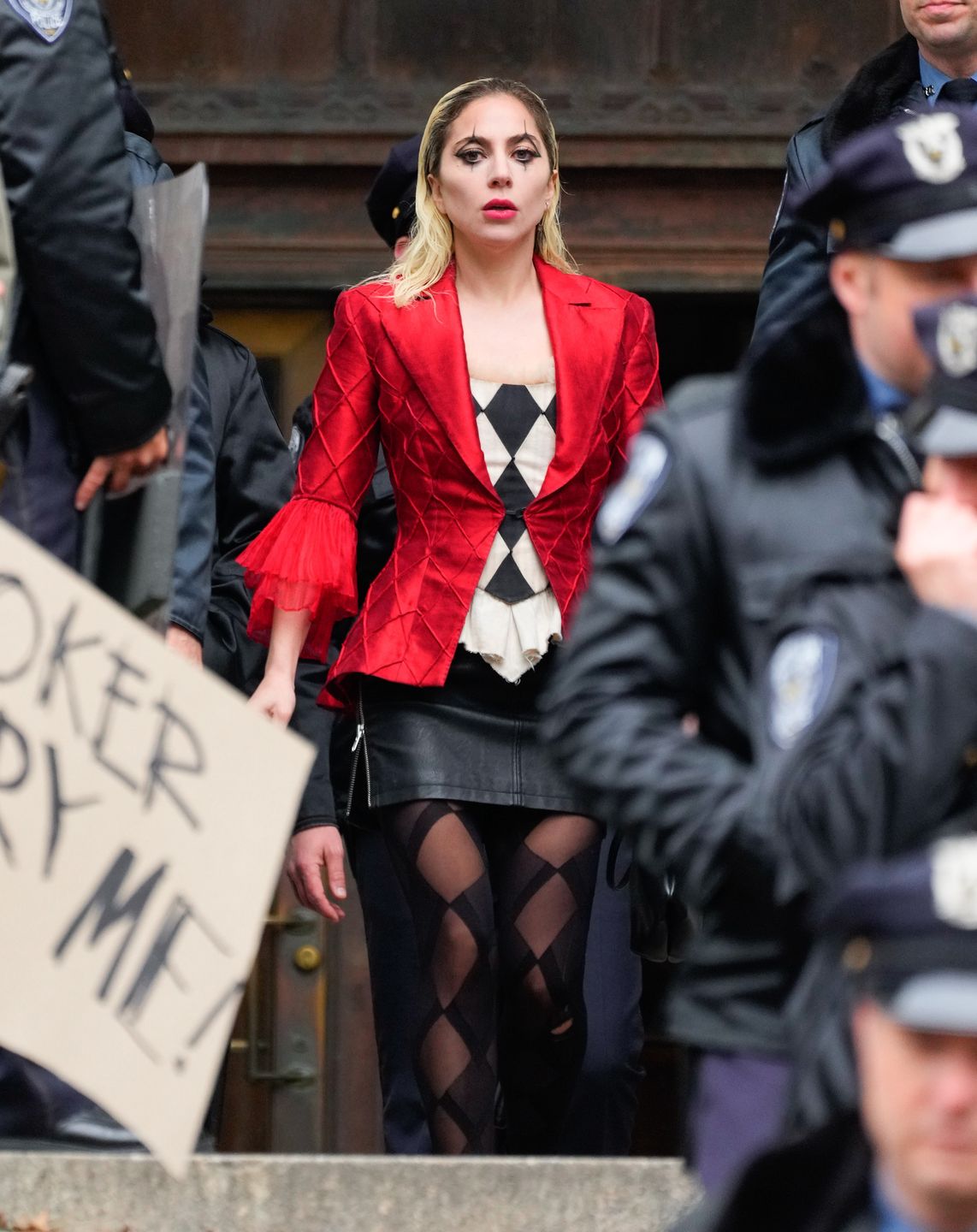 Tak Lady Gaga wygląda w roli Harley Quinn