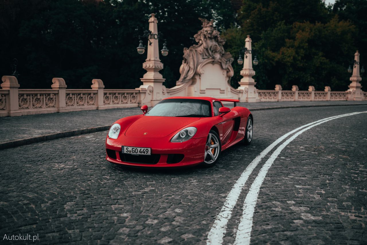 Porsche Carrera GT w Warszawie (2004)