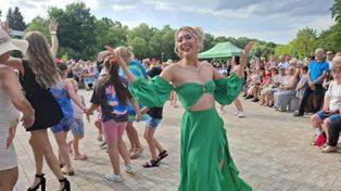Kordian na zakończenie Festiwali Sera i Wina w Siarach. Publiczność dała się ponieść tanecznej muzyce, przed sceną szaleństwo