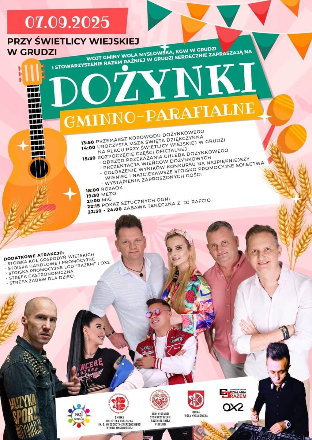 Dożynki w Woli Mysłowskiej