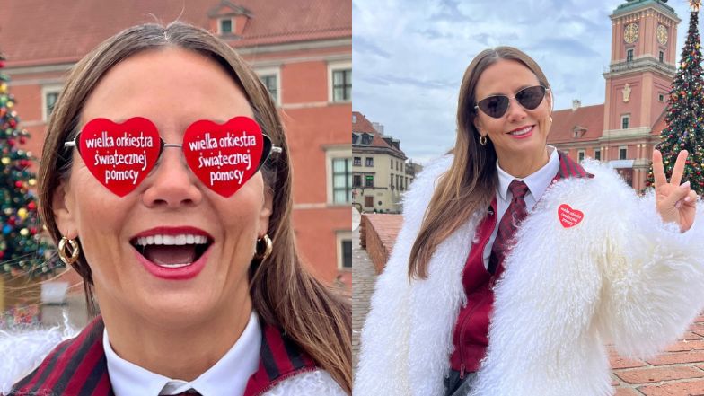 Kinga Rusin wspiera WOŚP