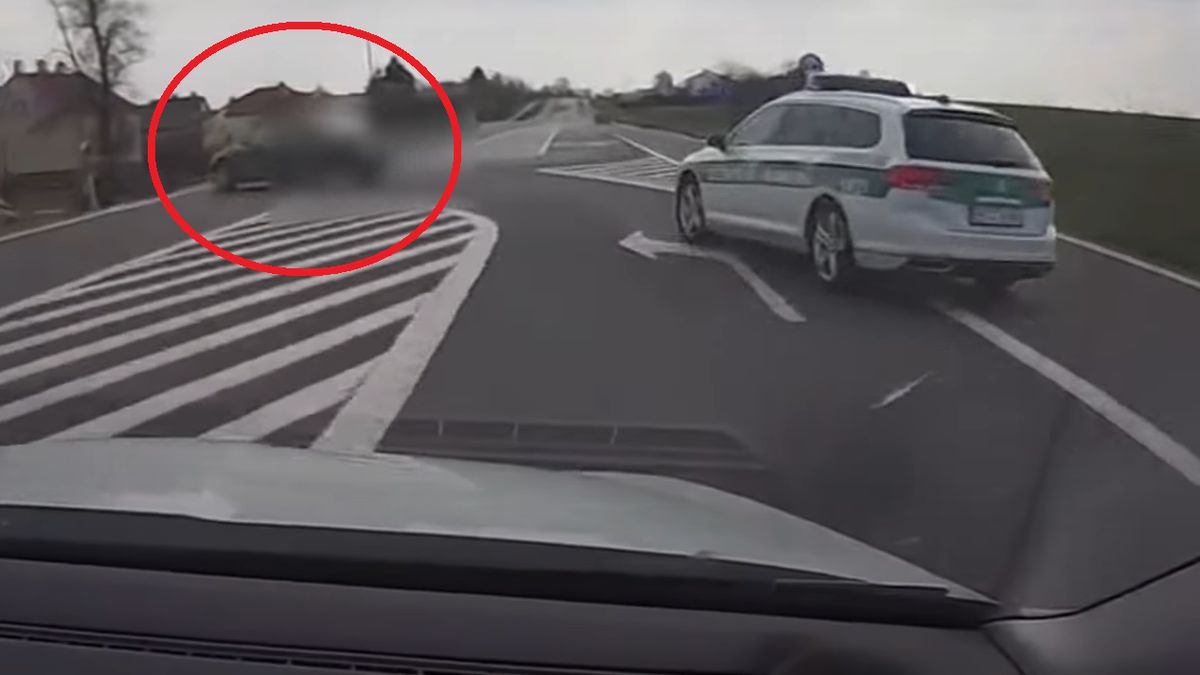 Ucieczka kierowcy zakończyła się niepowodzeniem