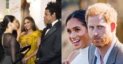 Meghan Markle i Harry "przyłapani" razem na koncercie Beyonce. Jej dopisywał dobry humor, on miał raczej NIETĘGĄ MINĘ... (FOTO)