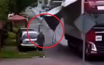 Uderzył ją pas z tira, piesza zmarła. Odtworzyli tragiczne chwile
