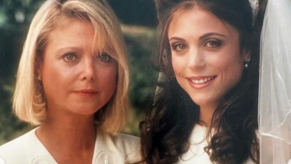 Bethenny Frankel z matką podczas swojego ślubu