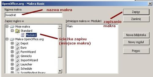 Wstawianie skrótów do symboli w Open Office 3