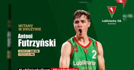 Antek Futrzyński wzmocni skład Lublinianki – nowa twarz w II Lidze